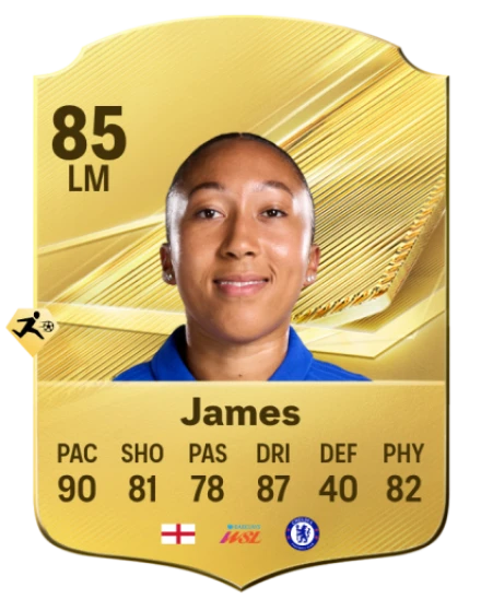 James 85 Common LM FC 26 card