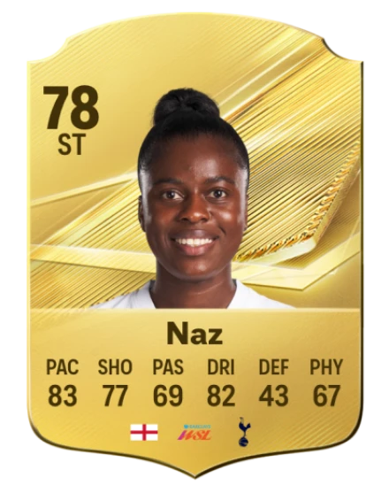 Naz 78 Common ST FC 26 card