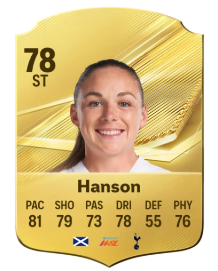 Hanson 78 Common ST FC 26 card