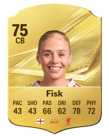 Fisk 75 Common CB FC 26 card