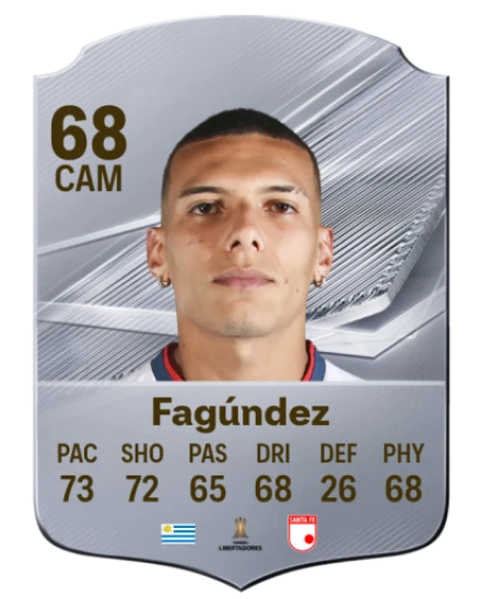 Fagúndez 68 Common CAM FC 26 card