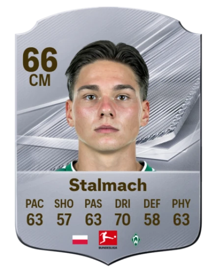 Stalmach 66 Silver CM FC 27 card