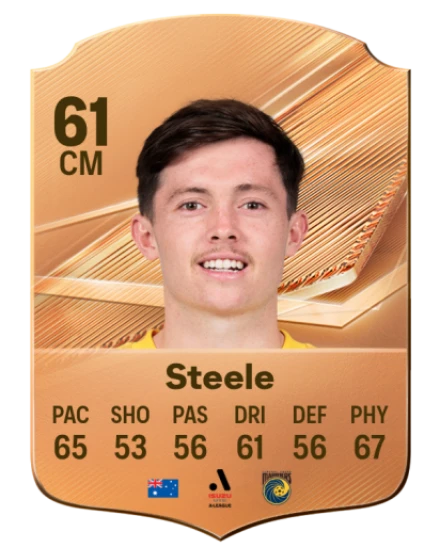 Steele 61 Common CM FC 26 card
