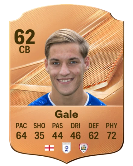 Gale 62 Bronze CB FC 27 card
