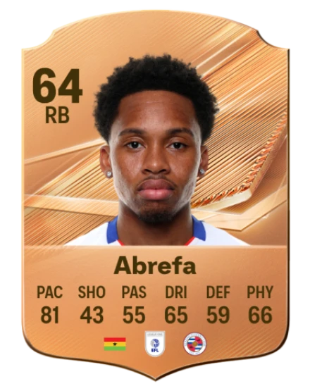 Abrefa 64 Common RB FC 26 card