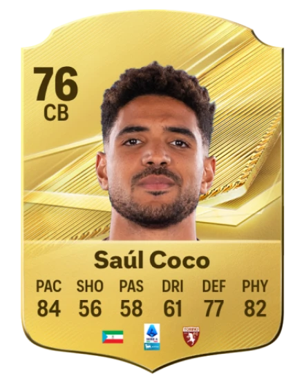 Saúl Coco 76 Common CB FC 26 card