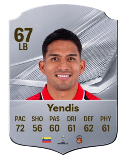 Yendis 67 Common LB FC 26 card