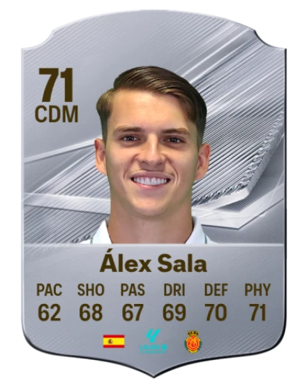 Álex Sala 71 Common CDM FC 26 card