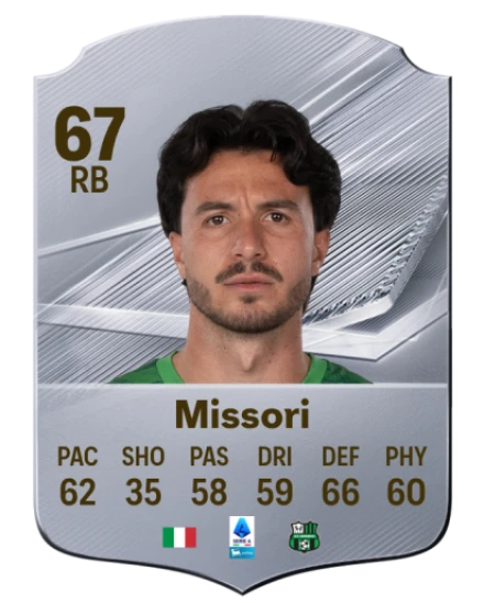 Missori 67 Silver RB FC 27 card