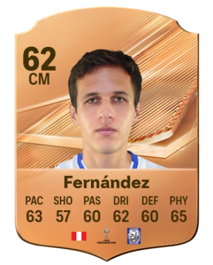 Fernández 62 Common CM FC 26 card