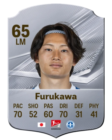Furukawa 65 Silver LM FC 27 card