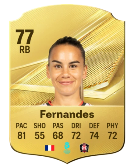 Fernandes 77 Common RB FC 26 card