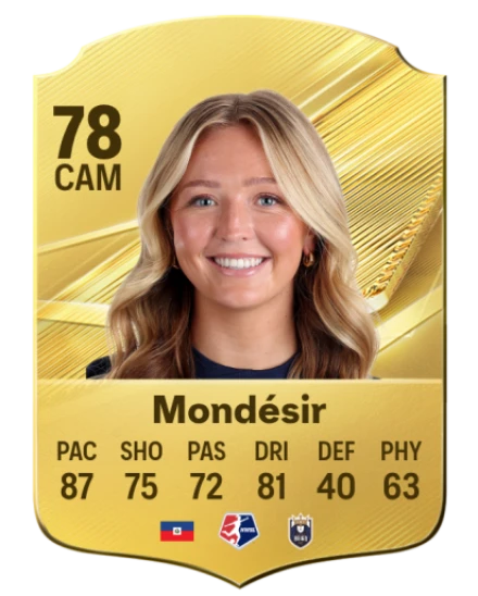 Mondésir 78 Common CAM FC 26 card