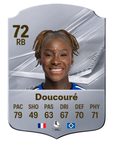 Doucouré 72 Common RB FC 26 card