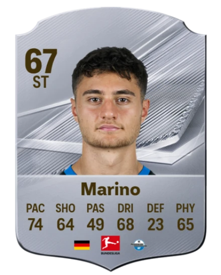 Marino 67 Silver ST FC 27 card