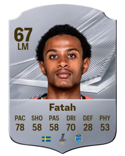 Fatah 67 Silver LM FC 27 card