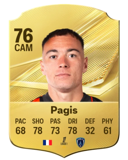 Pagis 76 Common CAM FC 26 card