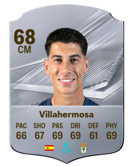Villahermosa 68 Silver CM FC 27 card