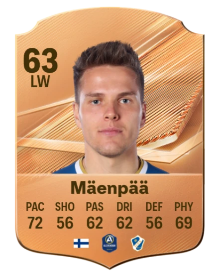 Mäenpää 63 Common LW FC 26 card