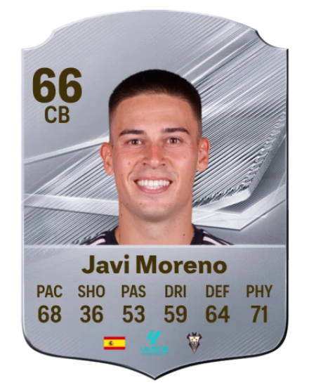 Javi Moreno 66 Common CB FC 26 card