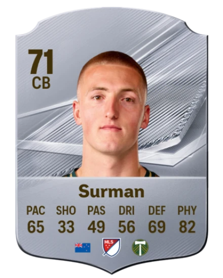 Surman 71 Common CB FC 26 card