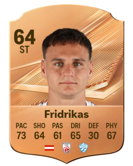 Fridrikas 64 Bronze ST FC 27 card