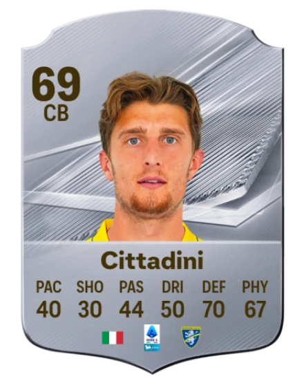 Cittadini 69 Silver CB FC 27 card