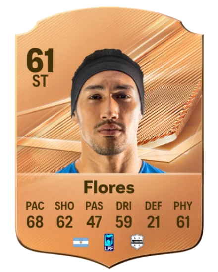 Flores 61 Bronze ST FC 27 card