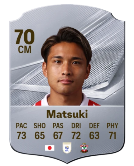 Matsuki 70 Silver CM FC 27 card