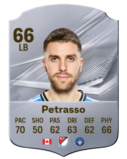 Petrasso 66 Common LB FC 26 card