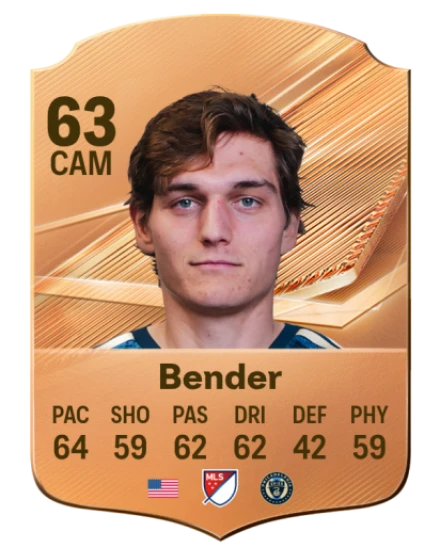 Bender 63 Bronze CAM FC 27 card