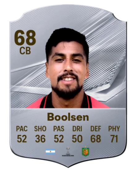 Boolsen 68 Common CB FC 26 card