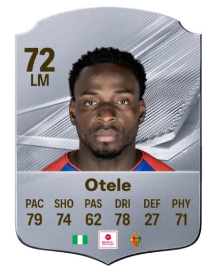 Otele 72 Common LM FC 26 card