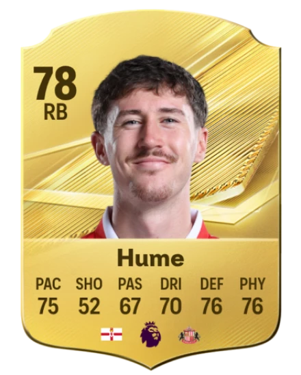 Hume 78 Common RB FC 26 card