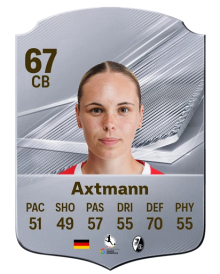 Axtmann 67 Silver CB FC 27 card
