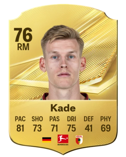 Kade 76 Common RM FC 26 card