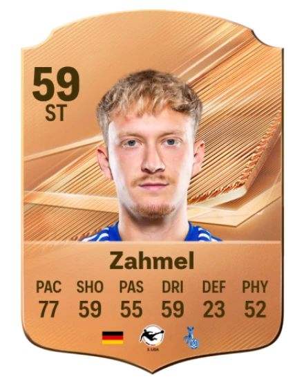 Zahmel 59 Bronze ST FC 27 card