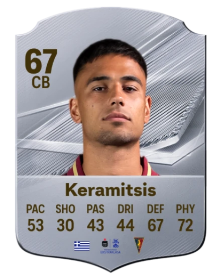 Keramitsis 67 Common CB FC 26 card