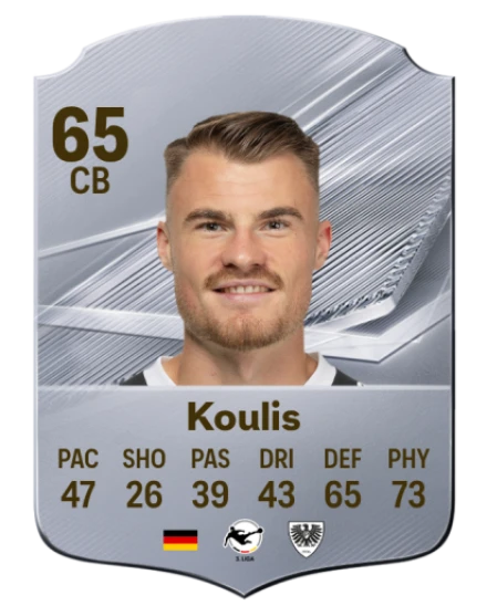 Koulis 65 Common CB FC 26 card