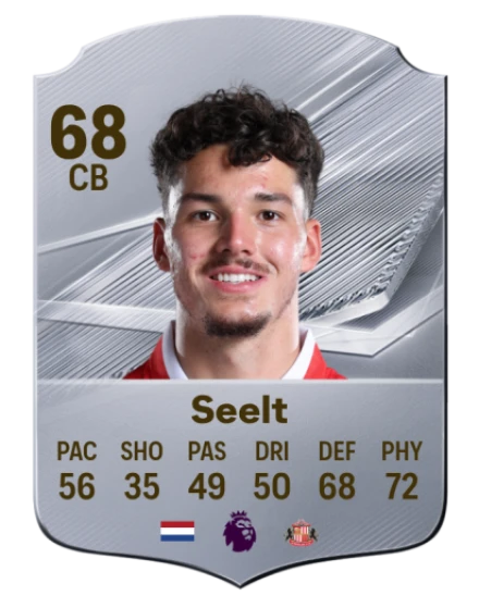Seelt 68 Silver CB FC 27 card