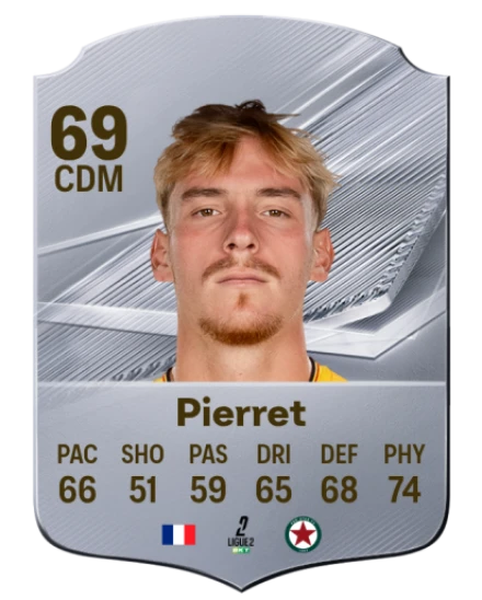 Pierret 69 Rare CDM FC 26 card