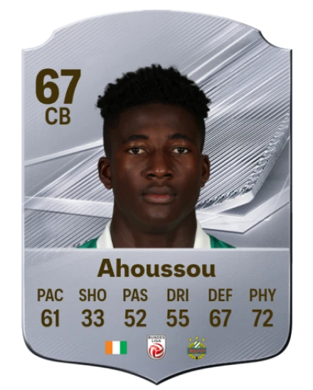 Ahoussou 67 Common CB FC 26 card