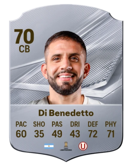 Di Benedetto 70 Common CB FC 26 card