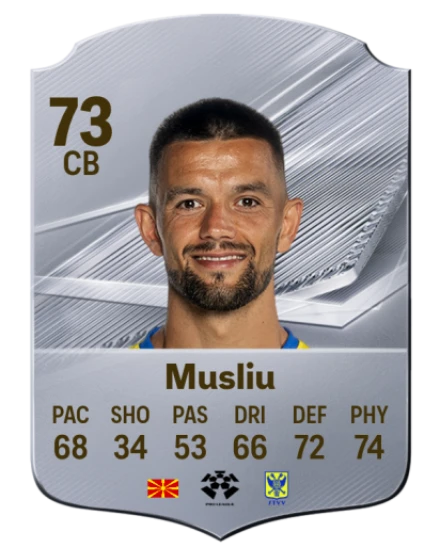 Musliu 73 Common CB FC 26 card