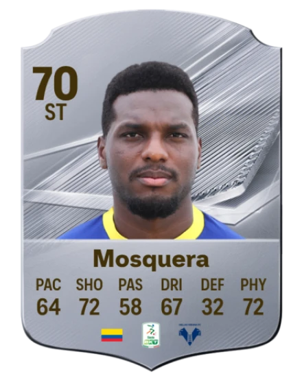Mosquera 70 Silver ST FC 27 card