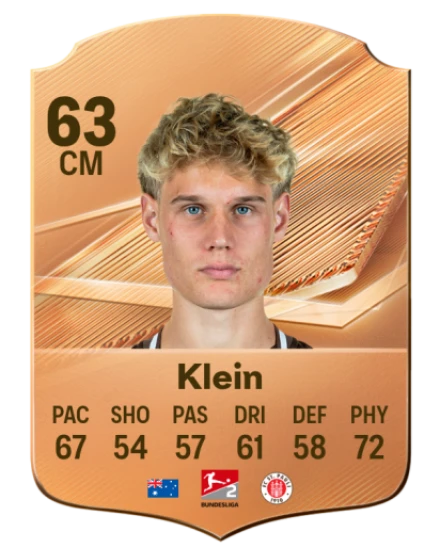 Klein 63 Bronze CM FC 27 card