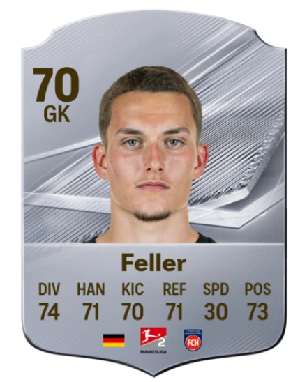 Feller 70 Common GK FC 26 card