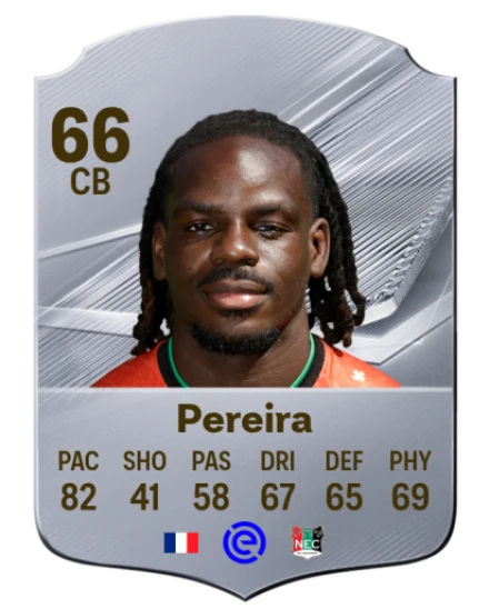 Pereira 66 Silver CB FC 27 card