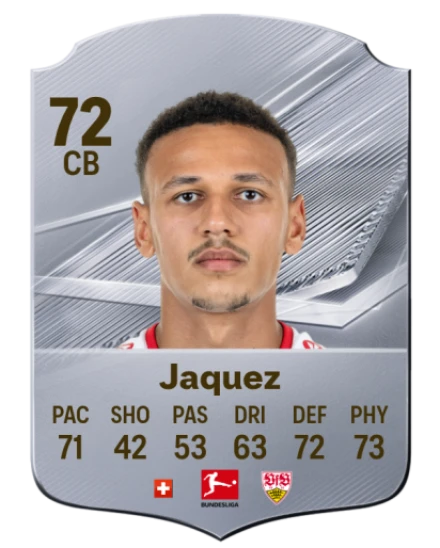 Jaquez 72 Common CB FC 26 card