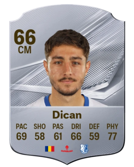 Dican 66 Common CM FC 26 card